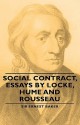 Social Contract, Essays by Locke, Hume and Rousseau - Ernest Baker