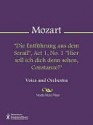 "Die Entfuhrung aus dem Serail", Act 1, No. 1 "Hier soll ich dich denn sehen, Constanze!" - Wolfgang Amadeus Mozart