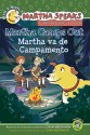 Martha Speaks: Martha Camps Out/Martha Habla: Martha va de campamento (Reader Bilingual Edition) - Susan Meddaugh, Karen Barss, Melissa Stephenson, Raye Lankford