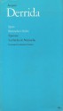 Spurs: Nietzsche's Styles/Eperons: Les Styles de Nietzsche - Jacques Derrida