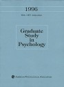 Graduate Study in Psychology - American Psychological Association