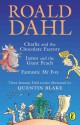 Roald Dahl Omnibus: Charlie and the Chocolate Factory / James and the Giant Peach / Fantastic Mr Fox - Quentin Blake, Roald Dahl