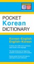 Pocket Korean Dictionary: Korean-English English-Korean - Seong-Chul Shin, Gene Baik