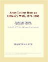 Army Letters from an Officer's Wife, 1871-1888 - Frances M.A. Roe