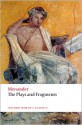 The Plays and Fragments (Oxford World's Classics) - Menander, Maurice Balme, Peter George McCarthy Brown