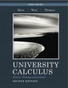 University Calculus, Early Transcendentals, Single Variable [With Access Code] - Joel R. Hass, Sue Brelade, George B. Thomas Jr.