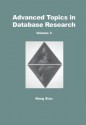 Advanced Topics In Database Research, Volume 3 - Keng Siau