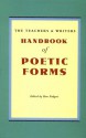 The Teachers & Writers Handbook of Poetic Forms - Ron Padgett