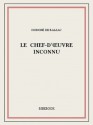 Le chef-d'oeuvre inconnu (French Edition) - Honoré de Balzac