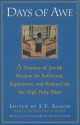 Days of Awe: A Treasury of Jewish Wisdom for Reflection, Repentance, and Renewal on the High Holy Days - S.Y. Agnon