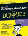 Microsoft PerformancePoint 2007 for Dummies - Rachel Blum, Mark Chen