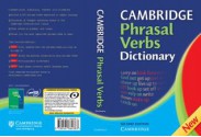 Cambridge Phrasal Verbs Dictionary - Cambridge University Press