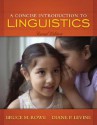 A Concise Introduction to Linguistics - Bruce M. Rowe, Diane P. Levine