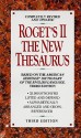 Roget's II: The New Thesaurus (third edition) - Peter Mark Roget