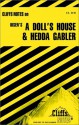 Cliffs Notes On Ibsen's Plays: A Doll's House & Hedda Gabler - Marianne Sturman, CliffsNotes, Henrik Ibsen