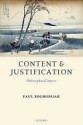 Content and Justification - Paul Boghossian