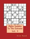 Alpha Sudoku to the Extreme Vol. 3 - Erin Hund