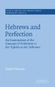 Hebrews and Perfection: An Examination of the Concept of Perfection in the Epistle to the Hebrews - David Peterson, John Court