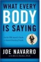 What Every Body is Saying: An Ex-FBI Agent's Guide to Speed Reading People - Joe Navarro, Marvin Karlins