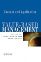 Value-Based Management: Context and Application - Chef Arnold