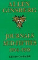 Journals: Mid-Fifties 1954-58 - Allen Ginsberg, Gordon Ball