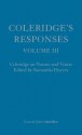 Coleridge's Responses: Selected Writings on Literary Criticism, the Bible and Nature - Samuel Taylor Coleridge, Anthony Harding, Seamus Perry