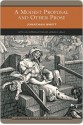 A Modest Proposal and Other Prose (Barnes & Noble Library of Essential Reading) - Jonathan Swift, Lewis Daly