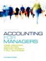 Accounting for Managers - John Glynn, Michael Murphy, Anne Abraham