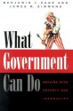 What Government Can Do: Dealing with Poverty and Inequality - Benjamin I. Page, James R. Simmons