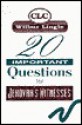 20 Important Questions for Jehovah's Witnesses - Wilbur Lingle