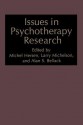 Issues in Psychotherapy Research - Michel Hersen, Alan S Bellack