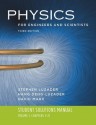 Student Solutions Manual: for Physics for Engineers and Scientists, Third Edition (Vol. 1) - Hang-Deng Luzader, Stephen Luzader, David Marx