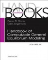 Handbook of Computable General Equilibrium Modeling, Vol. 1b - Peter B Dixon, Dale Jorgenson