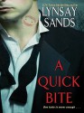 A Quick Bite - Lynsay Sands