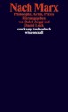 Nach Marx: Philosophie, Kritik, Praxis (suhrkamp taschenbuch wissenschaft) (German Edition) - Rahel Jaeggi, Daniel Loick