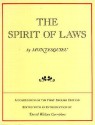 The Spirit of Laws: A Compendium of the First English Edition - Montesquieu