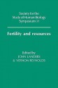 Fertility and Resources - John Landers, Vernon Reynolds