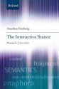 The Interactive Stance - Jonathan Ginzburg