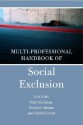 Multidisciplinary Handbook of Social Exclusion Research - Dominic Abrams, Julie Christian