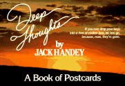 Deep Thoughts Book of Postcards - Jack Handey