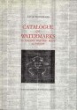 Catalogue of Watermarks in Italian Printed Maps, ca. 1540-1600 - David Woodward