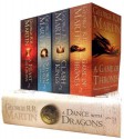 A Song of Ice and Fire, 5 Book Set Series: A Game of Thrones, A Clash of Kings, A Storm of Swords, A Feast for Crows, A Dance with Dragons - George R.R. Martin