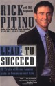 Lead to Succeed: 10 Traits of Great Leadership in Business and Life - Rick Pitino, Bill Reynolds