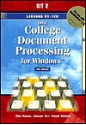 Greg College Document Processing for Windows: Lessons 61-120 for Use With Wordperfect 8.0 - Scot Ober, Jack E. Johnson, Robert N. Hanson