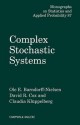 Complex Stochastic Systems - Ole E. Barndorff-Nielsen, D.R. Cox