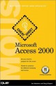 Microsoft Access 2000 MOUS Cheat Sheet (Cheat Sheet) - Joe Habraken, Joseph W. Habraken