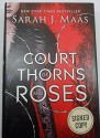 SIGNED! A Court of Thorns and Roses Hardcover. - Sarah J. Maas