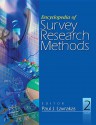 Encyclopedia of Survey Research Methods - Paul J. Lavrakas