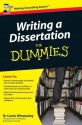 Writing a Dissertation for Dummies - Carrie Winstanley