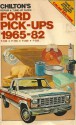 Chilton's repair & tune-up guide, Ford pick-ups, 1965-82: F-100, F-150, F-250, F-350 - Kerry A. Freeman